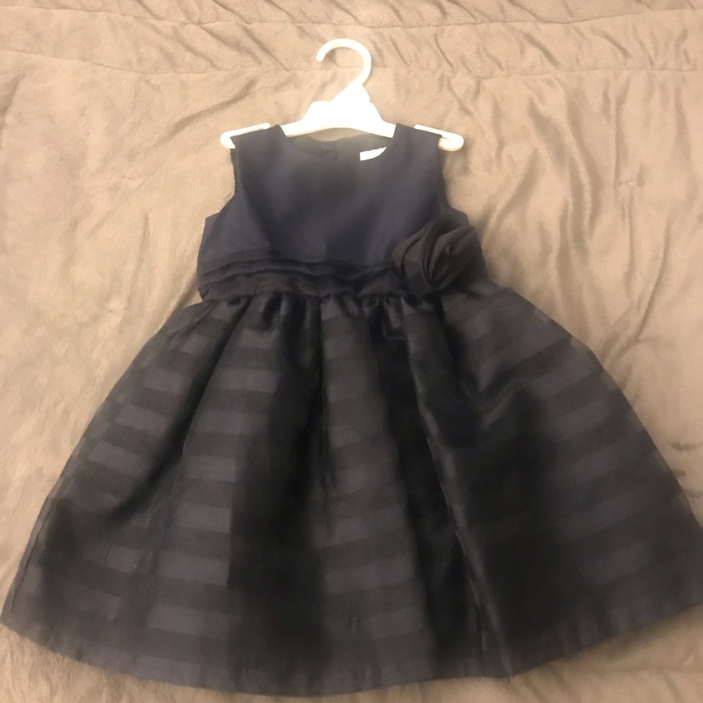 Navy girls toddler dress